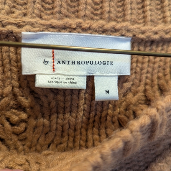 Anthropologie Cable Sweater and Sleeves - Picture 2 of 5